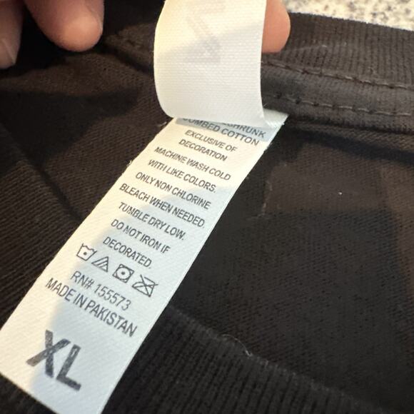 Anaheim Ducks Welcome To Anaheim Orange Country Shirt Men’s Size XL Black Adult - Picture 5 of 7